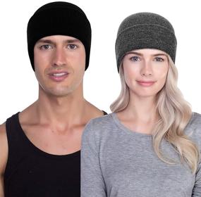 img 3 attached to LCZTN Winter Beanie Men＆Women Fisherman Outdoor Recreation in Hiking & Outdoor Recreation Clothing