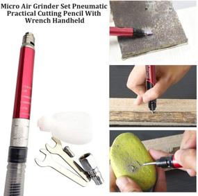 img 2 attached to 🖋 Pneumatic Pencil Air-Powered Micro Grinder