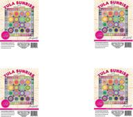 🌞 tula sunrise complete pattern pack english: superior quality paper pieces for perfect patchwork projects logo