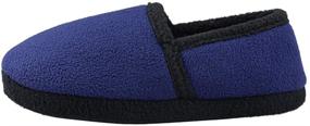 img 3 attached to Мягкие тапочки с памятью для мальчиков "Plush Indoor Slippers Memory Slip Boys' Shoes