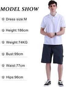img 1 attached to LINFORESTS Sleeve Classic T Shirt Performance Men's Clothing in Shirts