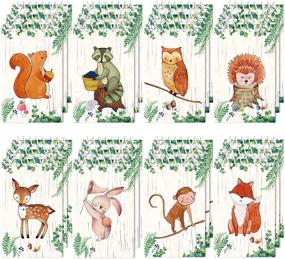 img 4 attached to Woodland Creatures Notepads Notebooks Classroom