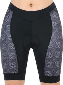 img 3 attached to Женские шорты Beroy Padded Cycling