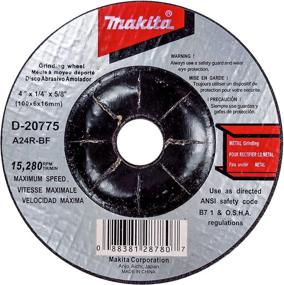 img 2 attached to 🔧 Makita 5 Pack - Aggressive Metal Grinding Wheels - 4" x 1/4" x 5/8" - for 4" Grinders