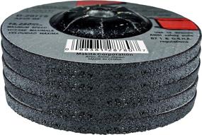 img 1 attached to 🔧 Makita 5 Pack - Aggressive Metal Grinding Wheels - 4" x 1/4" x 5/8" - for 4" Grinders