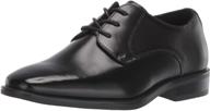 👞 stylish and comfortable florsheim unisex-child potenza jr. plain toe oxford shoes logo