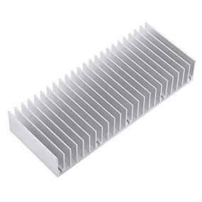 img 2 attached to 🔥 Heatsink Module Cooler Fin for High Power Amplifier Transistor Semiconductor Devices - Aluminum Heat Sink with Dense 24 pcs Fins - Size: 5.9"x 2.3"x 0.98" (1pc) / 150 mm (L) x 59mm (W) x 25mm (H)