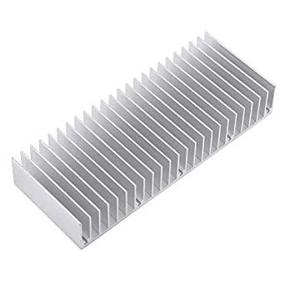 img 1 attached to 🔥 Heatsink Module Cooler Fin for High Power Amplifier Transistor Semiconductor Devices - Aluminum Heat Sink with Dense 24 pcs Fins - Size: 5.9"x 2.3"x 0.98" (1pc) / 150 mm (L) x 59mm (W) x 25mm (H)