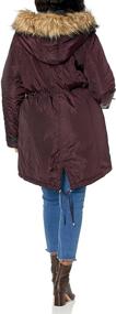 img 1 attached to Rocawear Womens Outerwear Jacket Anorak Women's Clothing in Coats, Jackets & Vests
