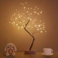 🌳 bonsai tree light: aesthetic room decor with warm white led, perfect for living room, house, weddings, christmas & more logo
