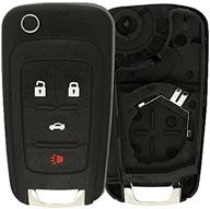 🔑 keylessoption oht01060512 key fob shell replacement: just the case for keyless entry remote control car key logo