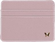 🦩 flamingo women's handbags & wallets - monarque rfid slim wallet logo