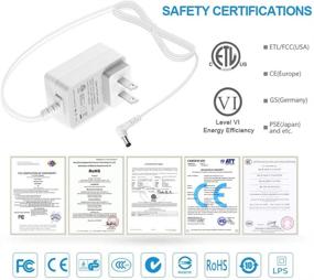 img 2 attached to Источник питания SHNITPWR 24V 650мА адаптер для диффузора эфирных масел и увлажнителя - эффективный преобразователь переменного тока в постоянный ток с кабелем питания длиной 6 футов.