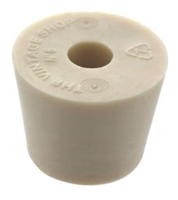 img 1 attached to 🔴 Versatile Drilled Rubber Stopper #6 (Set of 3): Perfect Fit for All Your Needs