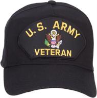 🎩 e4hats.com: genuine us army veteran military patched 5 panel cap логотип