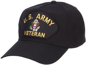 img 3 attached to 🎩 e4Hats.com: Genuine US Army Veteran Military Patched 5 Panel Cap