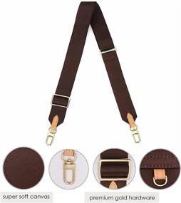 img 2 attached to Pochette Accessories Replacement Adjustable Crossbody Travel Accessories
