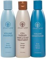 revitalize your hair with ovation hair volume cell therapy system logo