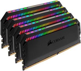img 2 attached to 💎 Корсар Доминатор Платинум RGB 64 ГБ - Премиум DDR4 3466 Память для настольного компьютера в черном цвете