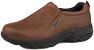 tumbled leather men's shoes: roper light romeo - stylish comfort for every step logo