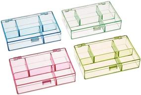 img 3 attached to Darice 1156 73 2 Inch Plastic Organizer