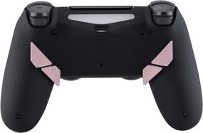 img 1 attached to Cherry Blossoms Pink Back Button Replacements with Enhanced Design for PS4 🌸 eXtremeRate Controller Dawn Remap Kit - Compatible with K1 K2 K3 K4 Paddles