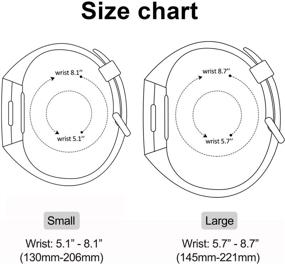 img 1 attached to IEOVIEE Compatible Adjustable Replacement Wristbands