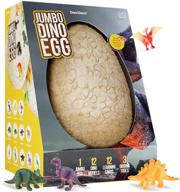 🦖 unearth the fascination: jumbo dino egg dinosaurs archaeology kit logo