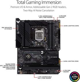 img 3 attached to ASUS TUF Gaming Z590-Plus WiFi 6 LGA 1200 ATX Gaming Motherboard: PCIe 4.0, 3xM.2/NVMe SSD, 14+2 Power Stages, USB 3.2 Type-C, 2.5Gb LAN, Thunderbolt 4, Aura RGB