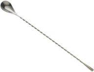 🍸 premium stainless steel barfly teardrop bar spoon, 11 13/16" (30 cm) – exceptional quality for cocktail mixing logo