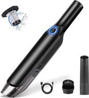 powerful 8amtech portable handheld vacuum cleaner: cordless, rechargeable, and perfect for home, car & hair - 11000pa suction, 110w логотип