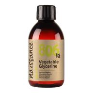 🌱 pure, usp pharmaceutical grade vegetable glycerin liquid - 8 fl oz, kosher, vegan, premium quality, natural humectant, non gmo logo