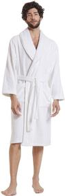 img 4 attached to 🛀 SIORO Bathrobe with Collar, Sleepwear and Pockets