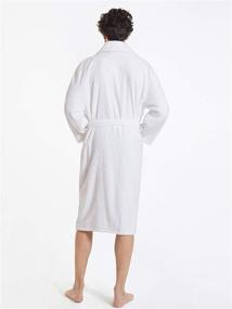 img 3 attached to 🛀 SIORO Bathrobe with Collar, Sleepwear and Pockets