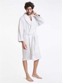 img 2 attached to 🛀 SIORO Bathrobe with Collar, Sleepwear and Pockets