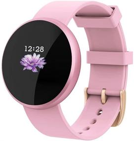 img 4 attached to 🌸 LB LIEBIG Women's Smartwatch Fitness Tracker with Heart Rate Monitor - Compatible with Android and iOS Phones, IP68 Waterproof Color Screen - Ideal Smartwatches for Women, Ladies, and Girls