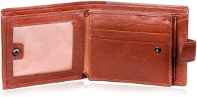 img 2 attached to 👜 Exquisite Genuine Leather Wallet with Advanced Blocking Closure: Ensuring Quality and Security