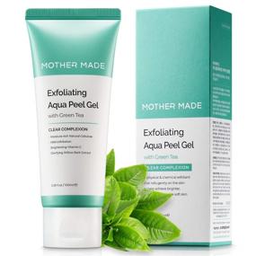 img 4 attached to 🌿 MOTHER MADE Exfoliating Aqua Peeling Gel with Green Tea: Korean Skin Facial Exfoliator for Gentle Face and Body Exfoliation - Non-Abrasive Peel & Scrub - 3.38 fl.oz