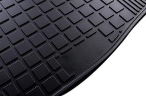 img 1 attached to San Auto Rubber Weather Odorless Interior Accessories for Floor Mats & Cargo Liners