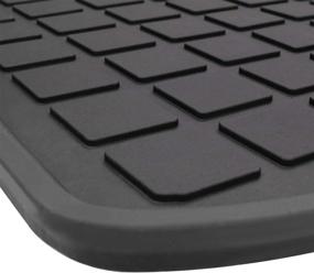 img 3 attached to San Auto Rubber Weather Odorless Interior Accessories for Floor Mats & Cargo Liners