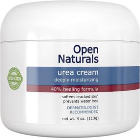 img 4 attached to 👣 Open Naturals Urea 40% Foot Cream - Premium Callus Remover - Moisturizes & Rehydrates Thick, Cracked, Rough Skin - 4oz