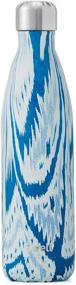 img 4 attached to 🧊 Swell Santorini Stainless Steel Triple-Layered Vacuum-Insulated Water Bottle - BPA Free, 17oz Capacity, 41 Hours Cold & 18 Hours Hot with No Condensation