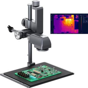 img 4 attached to 🔍 Benchtop PCB Thermal Imaging Camera: Teslong 260x200 Infrared Thermal Analyzer with Metal Bracket for Electronics Testing, PCBA Design, Laptop & Phone Repair Inspection