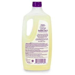 img 3 attached to 🧼 Kandoo Moisturizing Kids Bubble Bath - Shea and Cocoa Butter, Tropical Smoothie Scent - 32 fl oz