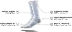 img 3 attached to 🧦 Premium Athletic Socks 3 Pack by Strideline
