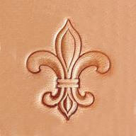 🌸 tandy leather craftool® 3d stamp - fleur-de-lis design 8613-00 logo