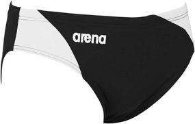 img 2 attached to Arena Directus Brief Black White Sports & Fitness for Water Sports