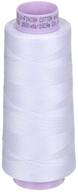 🧵 метлер шелковистая хлопчатобумажная нить silk-finish, 2000 ярдов/1829 м, белая: премиальная и прочная нить для всех швейных проектов. логотип