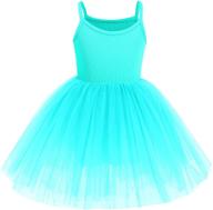 🏻 ibtom castle kids swan princess dance costume: feather ballerina dress for baby girl pageant party prom birthday short gown - enchanting elegance! logo