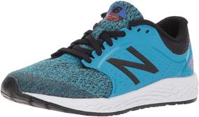 img 4 attached to New Balance Running Gunmetal Little Girls' Athletic Shoes: Perfect Fit for Active Kids!